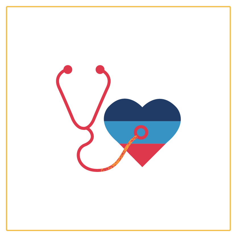 illustration of stethoscope and heart